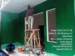 Rumah Warga Diperbaiki Satgas TMMD, Progres Pembangunan Hampir Selesai