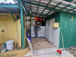 Sentuhan TMMD ke-127: MCK Warga Abadi Jaya Kini Lebih Bersih dan Nyaman