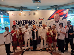Rakernas Muaythai Indonesia 2026, Menpora Apresiasi Kepemimpinan LaNyalla dan Dorong Prestasi serta Industri Olahraga