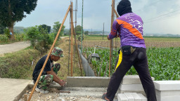 Di Ujung Desa, Tugu Prasasti Jadi Penanda Abadi Pengabdian TMMD