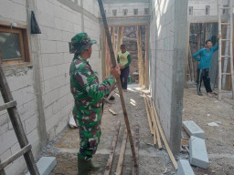 Progres TMMD 128 Desa Godo Masuki Tahap Akhir, Tiga Sasaran Fisik Dikebut