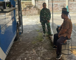 Kades Godo Apresiasi Layanan SIM Keliling TMMD 128, Warga Diuntungkan Hemat Waktu dan Biaya
