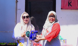 PLN UPDL Banjarbaru Latihan Bisnis Frozen Food di Pempek Palembang Tjek Entis Surabaya