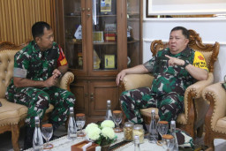 Kunjungan Tim Wasev TMMD Reguler ke-128, Dansatgas Kodim Pati Paparkan Progres Pembangunan