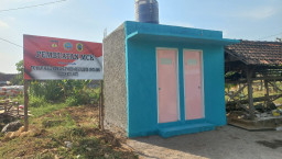 MCK di Area Pemakaman Desa Godo Rampung 100%, Tingkatkan Kenyamanan Warga