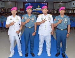 2 Prajurit Pasmar 2, Raih Predikat Terbaik Pendidikan Perwira Integratif 3 Matra
