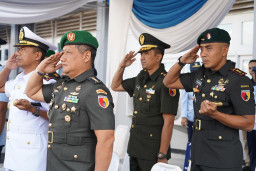 Regenerasi Kepemimpinan Perkuat Organisasi, Kasrem Bhaskara Jaya Hadiri Sertijab Danwingdik 700/Hanud