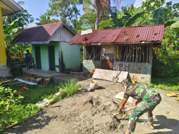 Pembangunan MCK di SDN Pulau Dua Terus Berjalan, Dukung Sanitasi Siswa