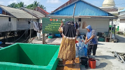 Program Manunggal Air Bersih di Desa Umbele Rampung, Warga Mulai Nikmati Manfaatnya