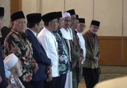 Peluncuran Buku KH Ma'ruf Amin Satukan Tokoh NU, Bahas Arah Organisasi Jelang Muktamar Ke-35