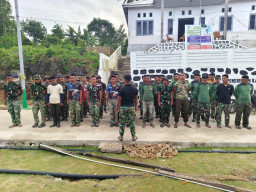 Apel Pagi, Satgas TMMD Kejar Target Jelang Penutupan