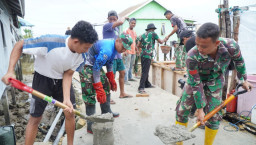 Apel Pagi Operator Alat Berat, Langkah Awal Sukseskan Sasaran Utama TMMD Ke-129 Kodim 1311/Morowali