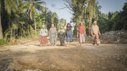 Masyarakat Kepulauan Umbele Mulai Nikmati Jalan Hasil Program TMMD ke-129