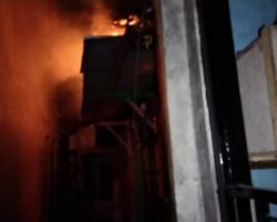 Karena Sebatang Rokok, Empat Rumah di Purbalingga Hangus Terbakar