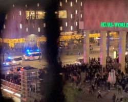 Kembali Dilanda Covid 19, Ratusan Orang Lakukan Aksi Brutal di Kota Rotterdam 