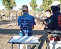 Jelang Lomba Menembak, Hari Penerbangan ke 65 TNI AL, GJSC dan RSC Gelar Latihan Bersama