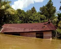 Banjir Kalteng Berangsur Surut, Namun Masyarakat Diminta Tetap Waspada