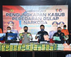 Fantastis! Sepanjang 2021 Bareskrim Polri Sita 1674.951 Kg Narkotika