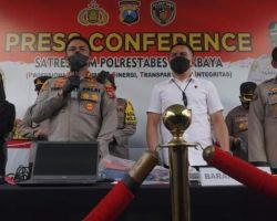 Polrestabes Surabaya Ungkap Kasus Curanmor Libatkan 49 Tersangka