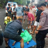 Manado, Hati-hati di Jalan, Tadi Ada Laka Mobil dan Motor, Korban Tewas di Tempa