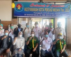 Musdakot Percasi, Fitriani Manurung Terpilih Menjadi Ketua Medan Secara Aklamasi