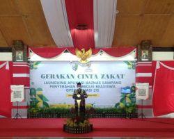 Bupati Sampang Resmi Melaunching Aplikasi Baznas 