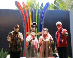 Bareng Ganjar Yeni Wahid Deklarasi The Water of Peace