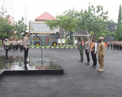 Wakapolres Sampang Pimpin Apel Gelar Pasukan Operasi Zebra Semeru 2021