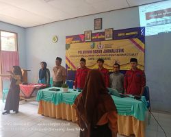 Persatuan Jurnalis Sampang Gelar Pelatihan Dasar Jurnalistik Di SMPN 1 Banyuates