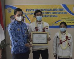 Atlet Asian Youth Para Games, Pulang ke Kendal Terima Penghargaan