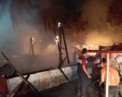 Rumah Karyawan PT. Merbau Jaya Sumatera Utara Hangus Terbakar