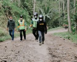 Bupati Tinjau Kesiapan Rekontruksi 9 Ruas Jalan di Lumajang