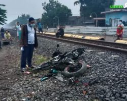 Karyawan Indomart di Sidoarjo Tewas Disambar Kereta Api Bima 76B
