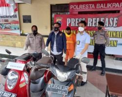 Jaringan Curanmor Diringkus Jatanras Polresta Balikpapan