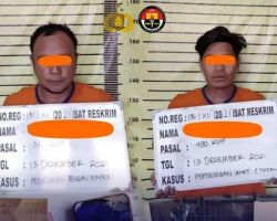 Dua Pelaku Curanmor Diringkus Satreskrim Polres Magetan