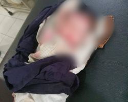 Ditemukan Bayi Laki-laki di Depan Kebun Karet Muara Enim