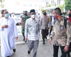 Forkopimda Jatim Dampingi Menkopolhukam Cek Pengamanan Gereja di Surabaya