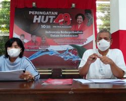 Peringati HUT Ke 48, DPD PDI Perjuangan Sumut Agendakan Ini!