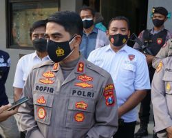 Peduli Covid-19, Polresta Mojokerto Vaksinasi Tahanan