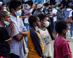 Menyambut PON XX, Pemerintah Genjot Vaksinasi di Papua 