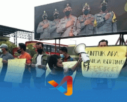 3 Tahanan Polsek Balongbendo Lepas, Wartawan Lakukan Demonstrasi