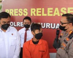 Pelaku Pembunuhan di Kejayan Pasuruan Diringkus, dan Terancam 20 Tahun Penjara