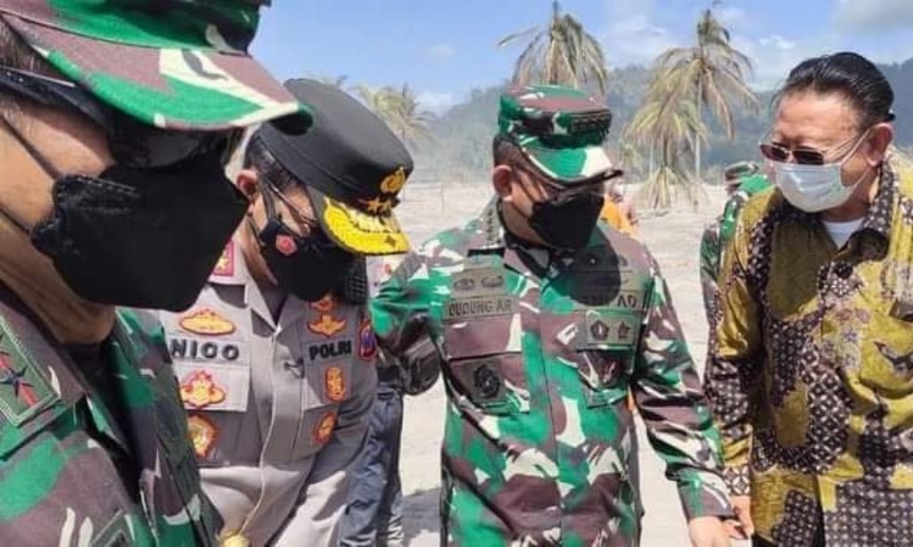 Jelang Kunjungan Wapres ke Lumajang TNI-Polri Amankan Lokasi