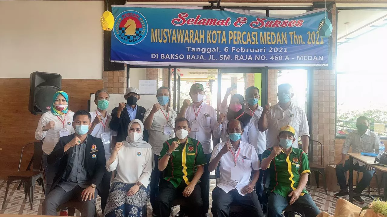 Musdakot Percasi, Fitriani Manurung Terpilih Menjadi Ketua Medan Secara Aklamasi