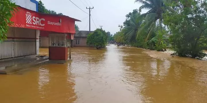 Lima Desa Warga di Tanggamus, Lampung Terdampak Banjir, Dua Rumah Rusak Berat