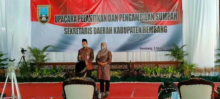 Fahrudin Resmi Jabat Sekda Kabupaten Rembang