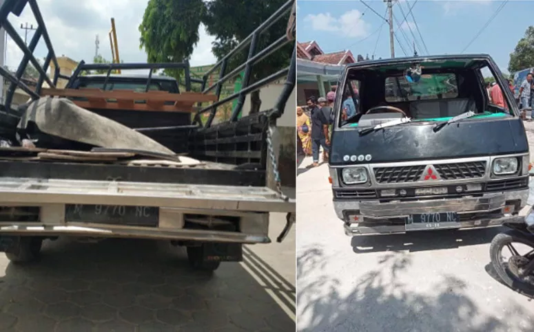 Kecelakaan Maut Menimpa Sebuah Pik Up di Sampang, Satu Korban Tewas di Tempat