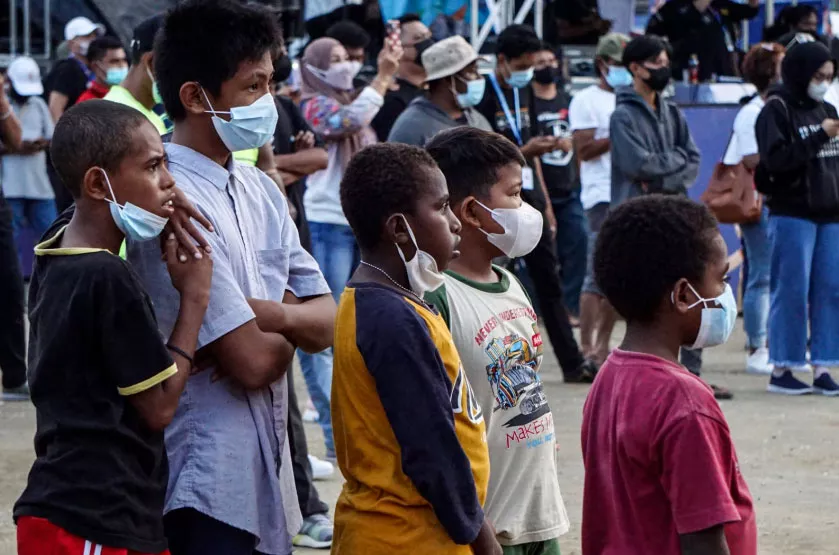 Menyambut PON XX, Pemerintah Genjot Vaksinasi di Papua 