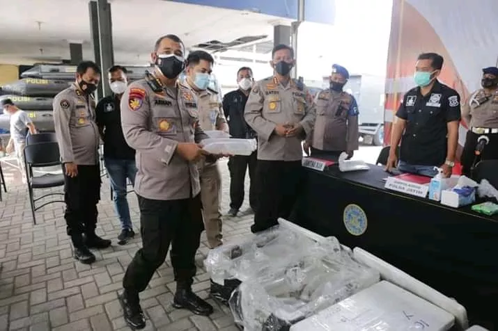 Ditpolairud Ringkus Kurir Jual Beli Benih Lobster di Probolinggo