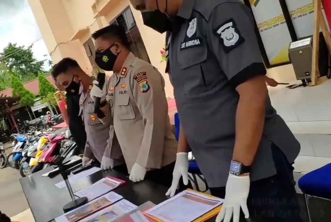 Polda Papua Barat Gelar Konferensi Pers Kasus Penyalahgunaan Narkoba.